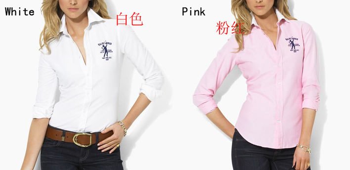 Free shipping new fanshion Long Sleeve polo Shirt, lady's Office Shirt, women's formal clothing