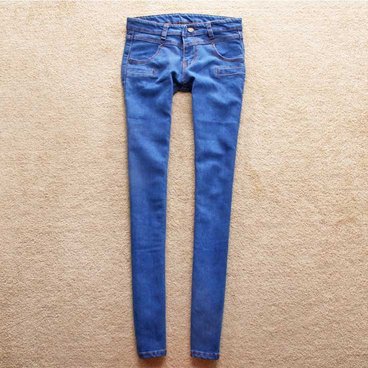 Free Shipping New Fashion 2012 Autumn winter Korean Clothing Women High Quality Slim  pants feet Casual Trousers Pants jeans