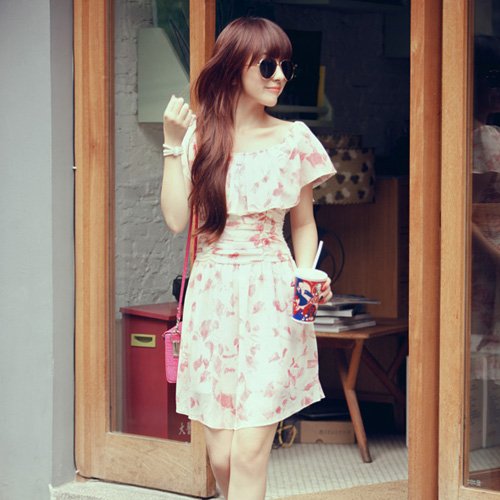 Free shipping New Fashion 2012  lady's prom chiffon dress,#12195