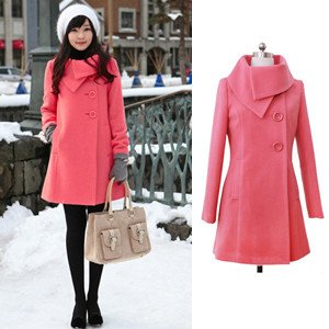 Free shipping new fashion women classic coats ladies winter wool coat long overcoat outerwear clothes trench coat winter jacket