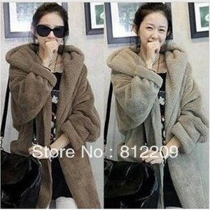 Free Shipping New Fashion Women's Hoodie Coat,  C13212LI   Warm Down Cardigan Outerwear Jacket, One Size