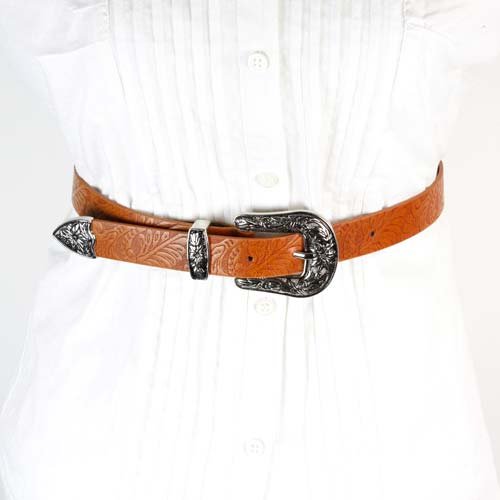 Free shipping new hot High-quality Women Pin Buckle Tooled Faux Leather Belt ladies belts wwB386win