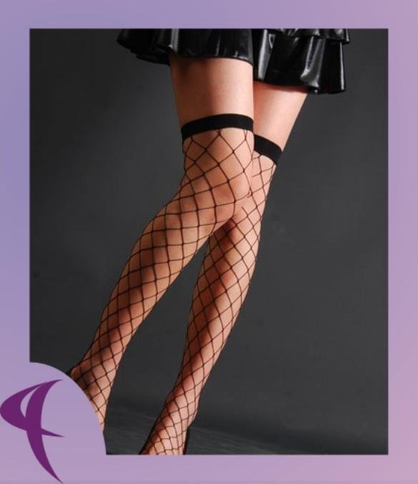 Free shipping!!New Sexy Erotic Black Fence Net Thigh High Stockings