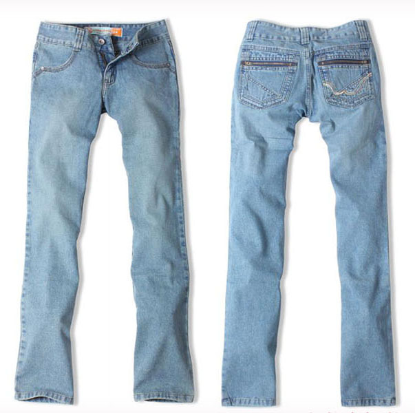 Free shipping new style 2013  women's vintage shuimo retro finishing straight denim trousers  fashion jeans women hot sale!