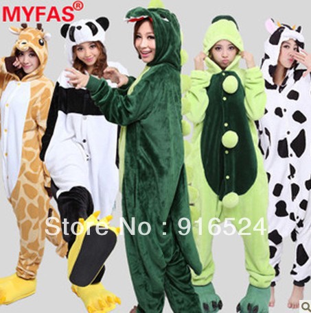 Free Shipping+New Unisex Kigurumi Pajamas Cosplay Costumes Animal Onesies Pyjamas M/L/XL/XXL