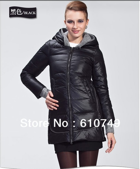 Free shipping New  Winter Hot  long sections Korean Slim Down Coat