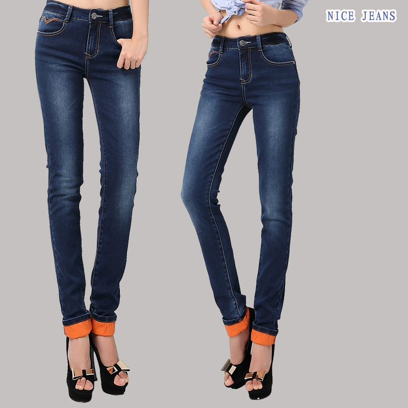 Free shipping new women jeans low-waist straight female brand fashion style jeans female trousers tb066