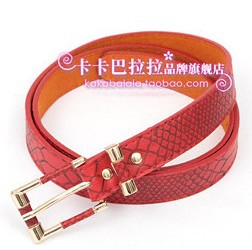 Free shipping new women's fashion leather all-match belts wholesale and retail