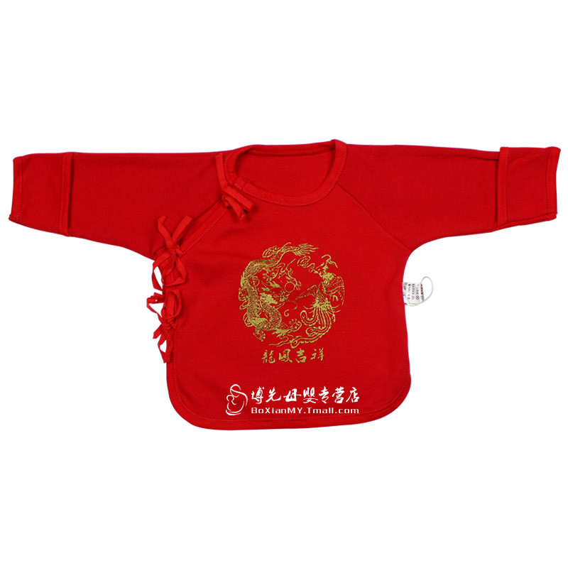 free shipping Newborn clothes 100% cotton monk clothing baby top red underwear baby clothes lounge long johns