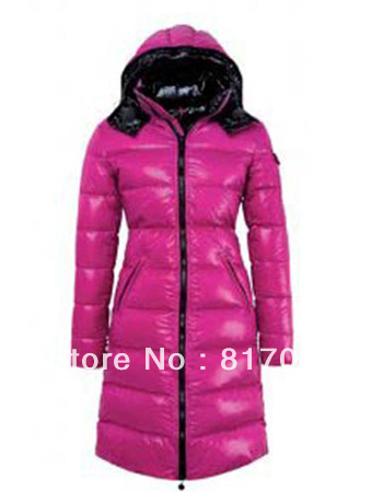 Free shipping newest Faux fur lining women's winter warm long coat jacket clothes wholesale fashion coat