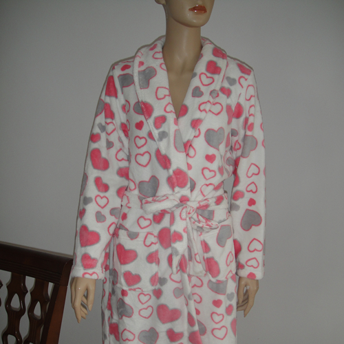 Free shipping! Newsluck coral fleece women's coral fleece sleepwear robe bathrobes lounge