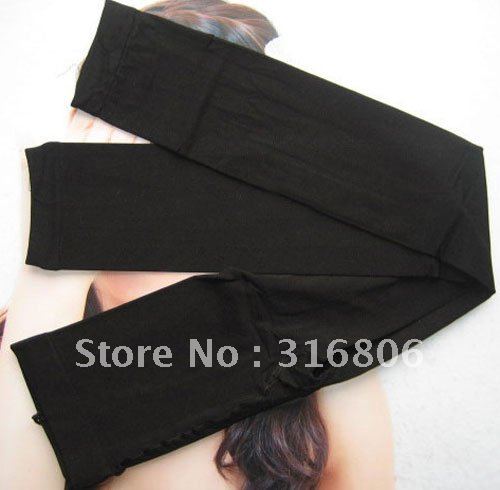 Free Shipping ~ nine points of the thin section of the stylish black velvet socks 2012 best-selling foreign trade stockings