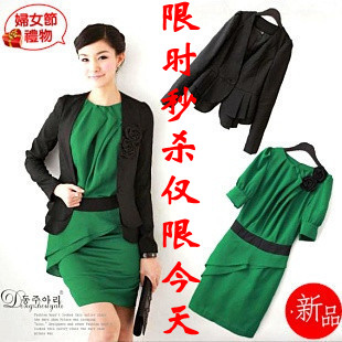 Free shipping! Ol work wear casual set clothing professional women's fashion autumn work wear formal summer