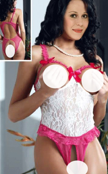 Free Shipping open bra corotch teddy 3092 Fast Delivery Cheaper Price