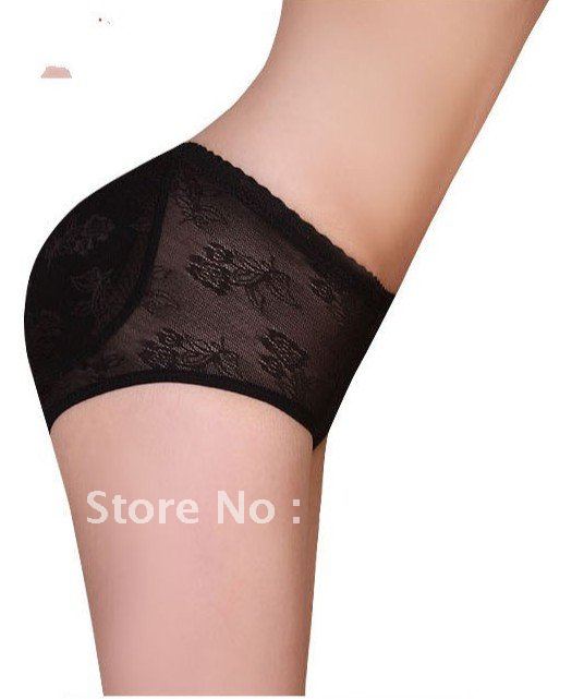 Free shipping PADDED BUTT ENHANCER Panties Panty SHAPER underwear padded panty size M,L,XL,XXL 50pcs/lot