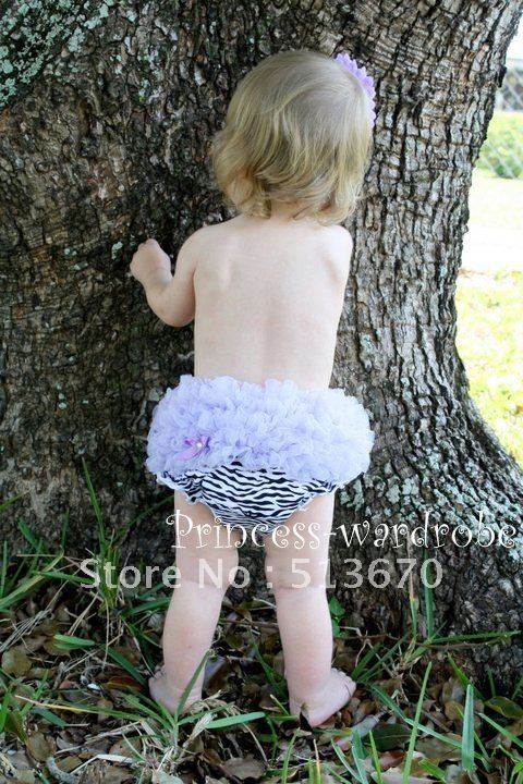 Free Shipping  Panties Bloomers - Lavender Zebra MAB10