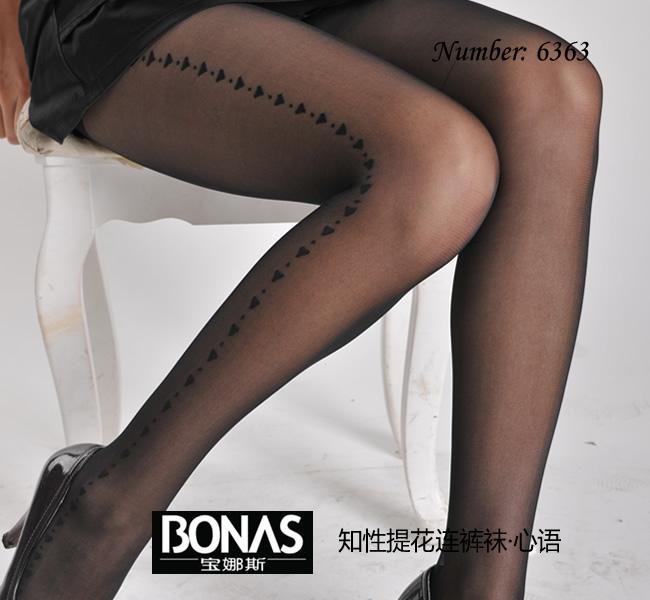 Free shipping pantyhose,20D,Cupid heart pattern Tights,Pantyhose Tights,BNS.6363