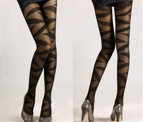 Free shipping pantyhose,20Deiner.Bamboo Stripes.Snagging Resistant.Tights,Pantyhose tights,Tights pantyhose.TZ8503