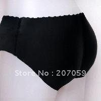 FREE SHIPPING  Piece Seamless padded pants Nice Bottom abundant buttocks underwear black  902376-HQS-Y26761