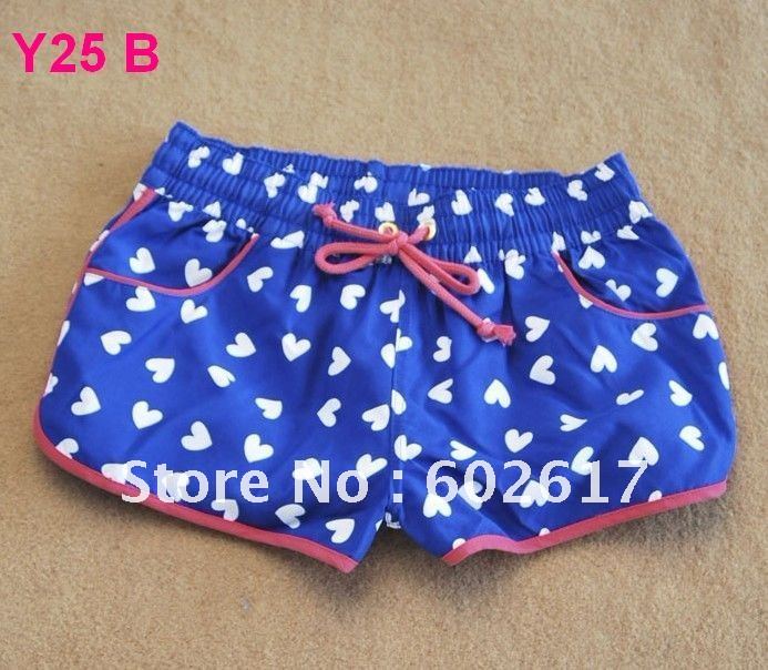 Free Shipping! Pomotion hot-selling beach shorts, Women hot shorts, fashion Blue shorts...