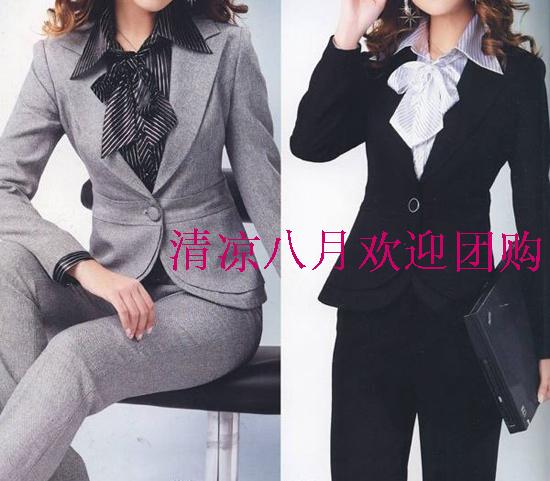 Free shipping Professional white collar women's set slim long-sleeve work wear outerwear tooling uniform taoku skirt