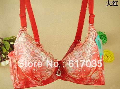 Free Shipping Push Up Beauty Sexy Fashion Ladies' Underware Lingerie Thick B cup 32-36 WXY-8432