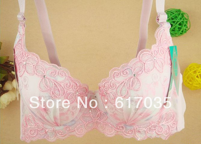 Free Shipping Push Up Beauty Sexy Fashion Ladies' Underware Lingerie Thin B cup 34-38 WXY-8020