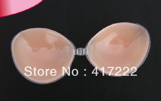 Free Shipping!Push Up LIFT Self-Adhesive Silicone Backless Strapless Invisible Bra New Breast