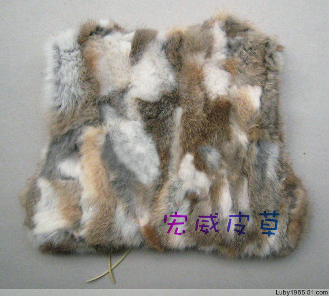 Free shipping Rabbit fur small vest fur small vest vivi japanese style all-match small self-shade