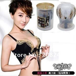 Free shipping retail ( Sexy Bra+underwear ) magic bra generation 2 Concentrated shape/Breast enhancement brassiere set