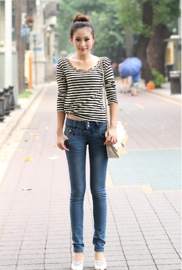 Free shipping Retail Women Fashion Jeans