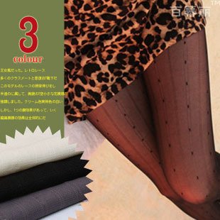 Free Shipping Retro VelvetFashionLeggings stockings StripeDotPantyhose