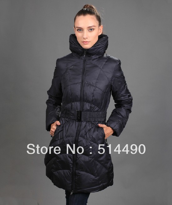 Free Shipping.  RLX Women's Slim fit Long Down Coat