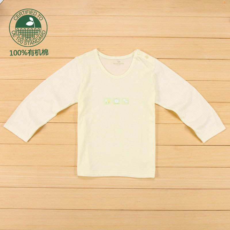 Free shipping Royal baby 2013 spring baby clothes baby natural organic cotton top male child female child top