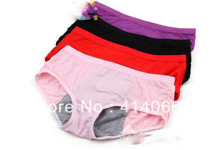 Free shipping SANITARY cotton ladies physiological pants