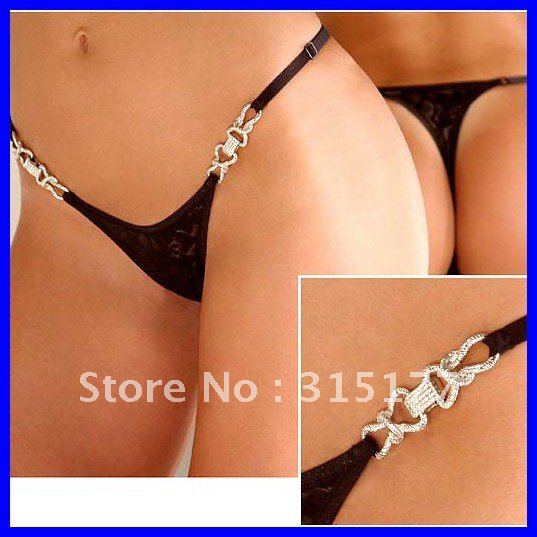 Free shipping Sensualle Poderosa Thong Ladies panties Underwear women Wholesale 30pcs/lot Mix order Sexy Thongs Biniki 7560