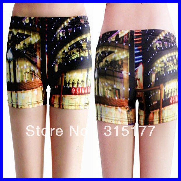 Free shipping Sex City Short Legging wholesale 10pieces/lot Mix order Tight high Shorts 2013 Women sexy pants 79162