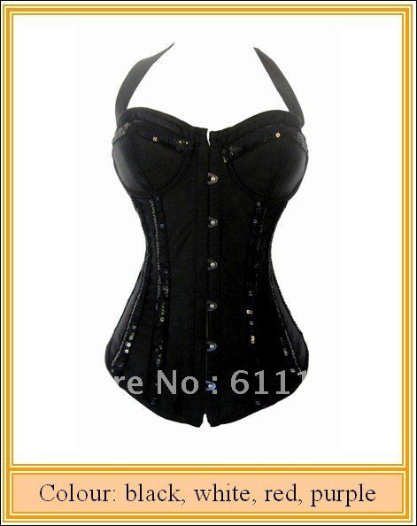 Free shipping! sexy corset Showngirl Burlesque Corset Showngirl Burlesque Corset black  !wholesale