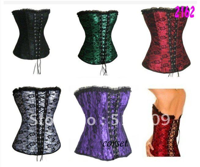 Free shipping,Sexy Corset,Various colorsavailable, 2163