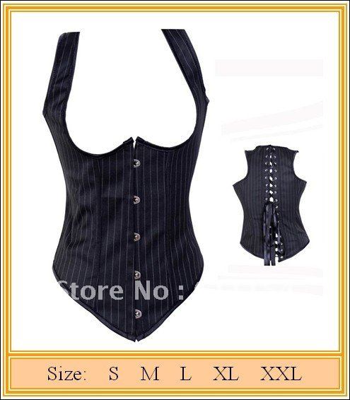 Free shipping Sexy lace corset, bustiers lingerie wholesales, Steel boned Underbust Corset !wholesale