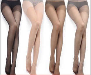 Free shipping sexy ladies' silk stockings ultrathin overhand silk peep-toe panty hose mix colors 12pcs/lot KY036