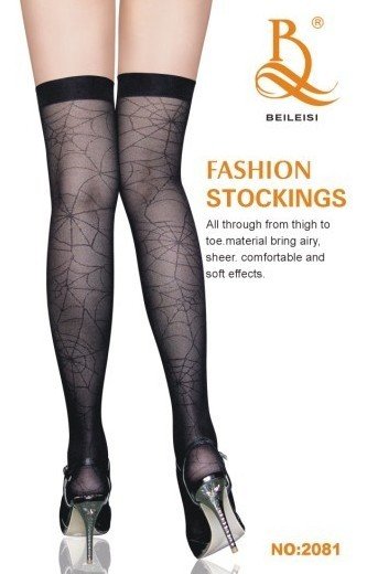 Free shipping Sexy Lady Long Black Stocking, 12 pieces/lot  88% nylon 12 spendex  2081