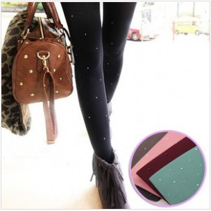 Free Shipping Sexy Leggings Sexy Stockings Sexy Tights Dot Many Colors Pantyhose MS0072