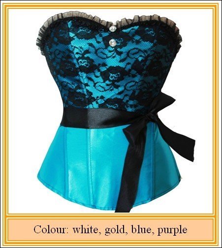 Free shipping Sexy Lingerie bustier corset + G-String  !wholesale