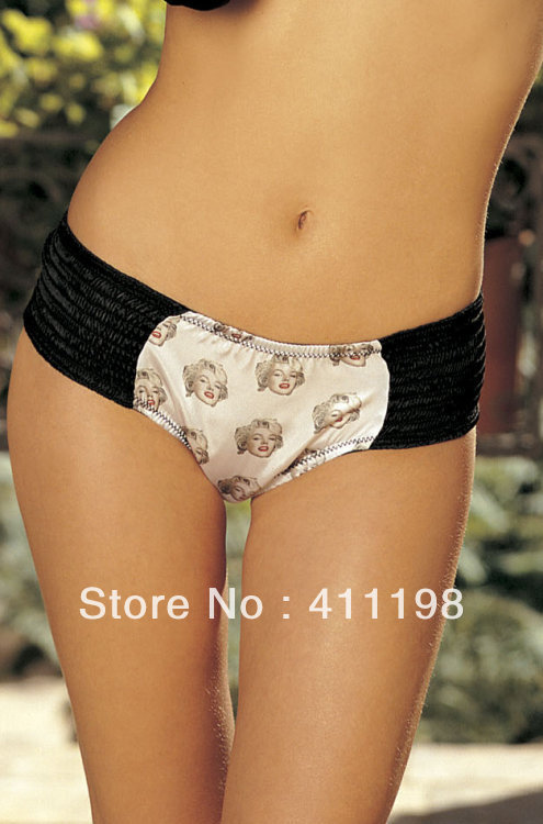 Free shipping  Sexy superstar Candy Panty L7202 wholesale lingerie 10PC/LOT Black, White 2 colors promotion +  fast delivery