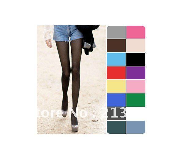 Free shipping Sexy thin stockings Siamese socks Core wire piece tights ( 1 pcs )