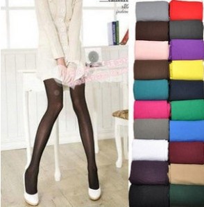 Free shipping Sexy transparent high quality silk stockings pantyhose core spun spandex