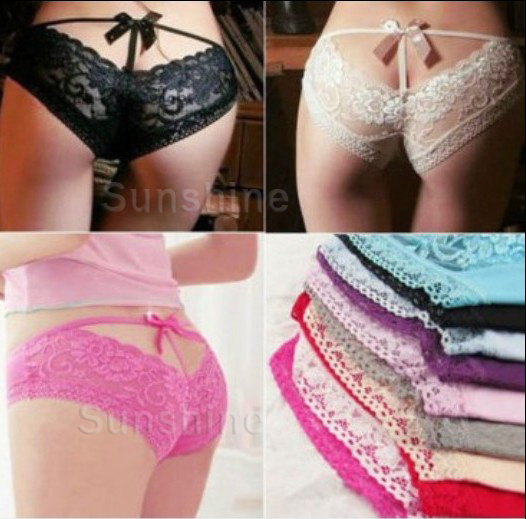 FREE SHIPPING! Sexy Womens Cozy Lingerie Lace Underwear Panties Briefs NK-005