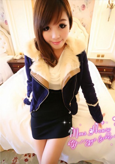 Free shipping short jacket wadded jacket