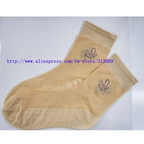 Free shipping, silk feeling lace socks, lady's socks, wholesale 6pcs/lot